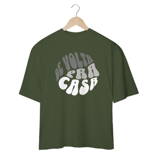 Nome do produto CAMISETA OVERSIZED JUNIOR DE VOLTA PRA CASA PB
