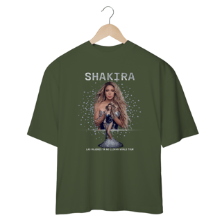 Nome do produto CAMISETA OVERSIZED SHAKIRA LAS MUJERES YA NO LLORAN WORLD TOUR