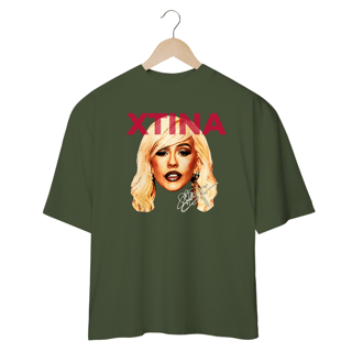Nome do produto CAMISETA OVERSIZED CHRISTINA AGUILERA FACE