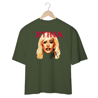 Nome do produto CAMISETA OVERSIZED CHRISTINA AGUILERA FACE
