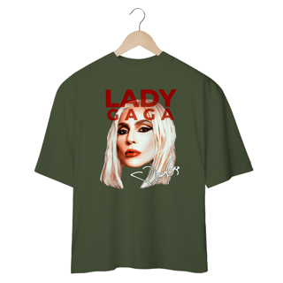 Nome do produto CAMISETA OVERSIZED LADY GAGA FACE