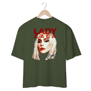 Nome do produto CAMISETA OVERSIZED LADY GAGA FACE
