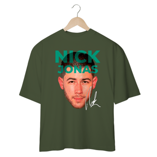 Nome do produto CAMISETA OVERSIZED NICK JONAS FACE