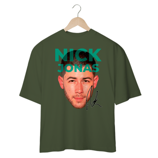 Nome do produto CAMISETA OVERSIZED NICK JONAS FACE