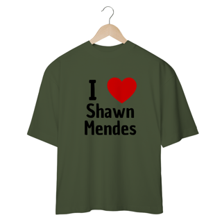 Nome do produto CAMISETA OVERSIZED I LOVE SHAWN MENDES