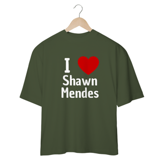 Nome do produto CAMISETA OVERSIZED I LOVE SHAWN MENDES