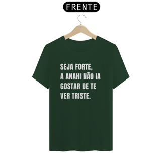 Nome do produto Camiseta Unissex - RBD Seja Forte pela Anahi 