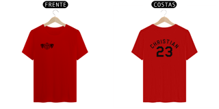 Nome do produto Camiseta Unissex - RBD Christian 23