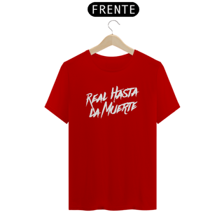 Nome do produto Camiseta Unissex - Karol G Real Hasta La Muerte 