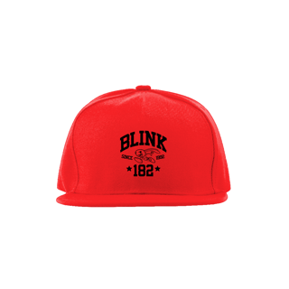 Nome do produtoBoné aba reta - Blink 182