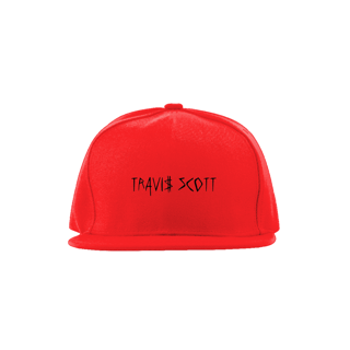 Nome do produto Boné aba reta  - Travis Scott $