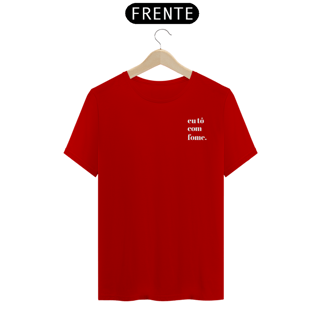 Nome do produto Camiseta Unissex - JUNIOR fome