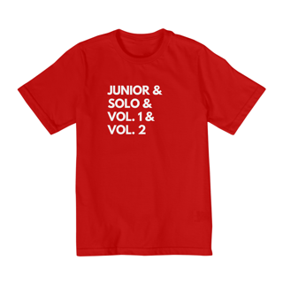 Nome do produto Camiseta Infantil 2 a 8 - JUNIOR &