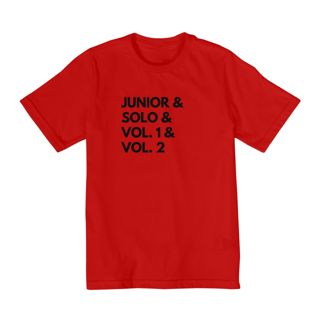 Nome do produto Camiseta Infantil 2 a 8 - JUNIOR &