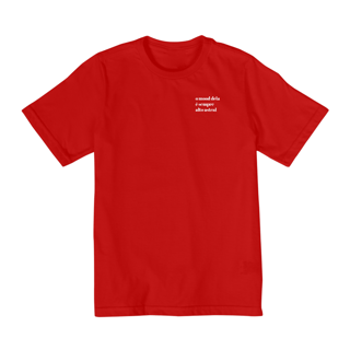 Nome do produto Camiseta Infantil 10 a 14 - JUNIOR passar  dos danos
