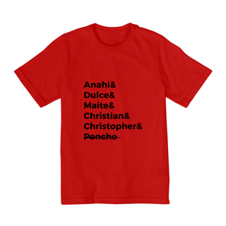 Nome do produto Camiseta Infantil - Si No Estás Aqui :(