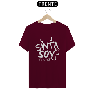 Nome do produto Camiseta Unissex -  Santa No Soy ^.~