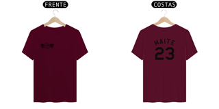 Nome do produto Camiseta Unissex - Maite 23