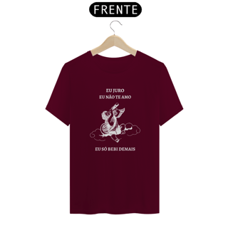 Nome do produto Camiseta Unissex - Jão Não Te Amo
