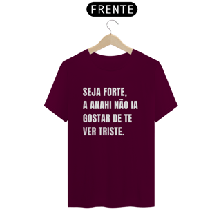 Nome do produto Camiseta Unissex - RBD Seja Forte pela Anahi 