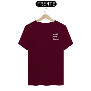 Nome do produto Camiseta Unissex - JUNIOR fome