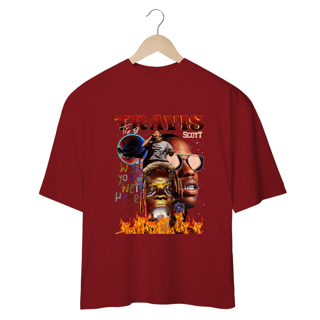 Nome do produto Camiseta Oversized - Travis Scott