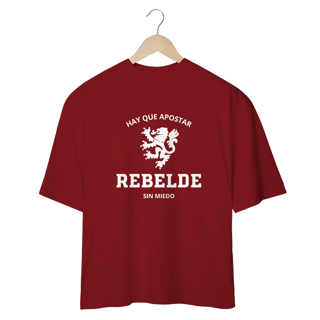 Nome do produto Camiseta Oversized - RBD Hay Que Apostar