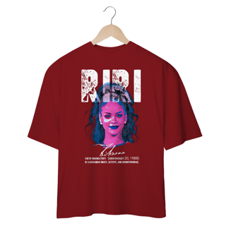 Nome do produto Camiseta Oversized - Rihanna
