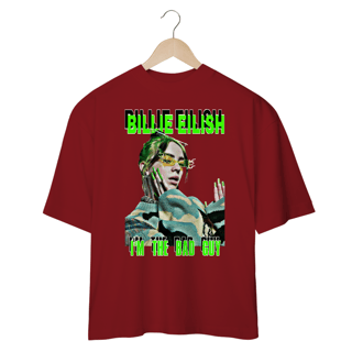Nome do produto Camiseta Oversized - Billie Eilish