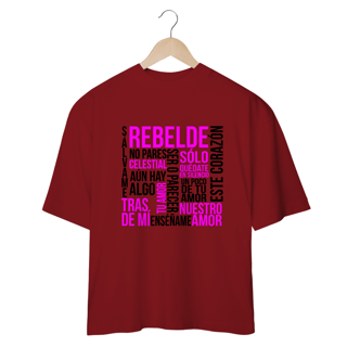 Nome do produto Camiseta Oversized - RBD Maiores Sucessos