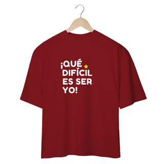 Nome do produto Camiseta Oversized - RBD ¡Que difícil es ser yo! ★