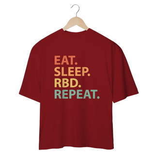 Nome do produto Camiseta Oversized - RBD Repeat
