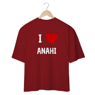 Nome do produto Camiseta Oversized - RBD I Love Anahí