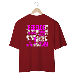 Nome do produto Camiseta Oversized - RBD Maiores Sucessos