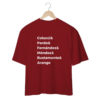 Nome do produto Camiseta Oversized - RBD Rebelde Integrantes