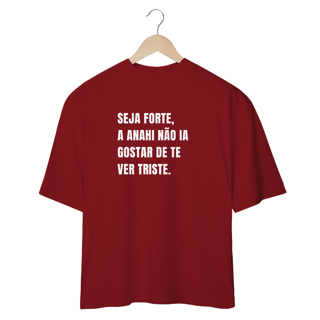 Nome do produto Camiseta Oversized  RBD Anahi Seja Forte