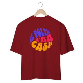 Nome do produto CAMISETA OVERSIZED JUNIOR DE VOLTA PRA CASA COLOR