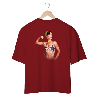 Nome do produto CAMISETA OVERSIZED KATY PERRY GIRL POWER