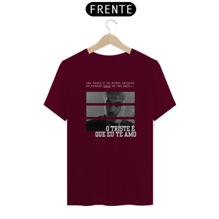 Nome do produto CAMISETA JÃO O TRISTE É QUE 