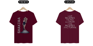 Nome do produto CAMISETA SHAKIRA LAS MUJERES YA NO LLORAN WORLD TOUR 