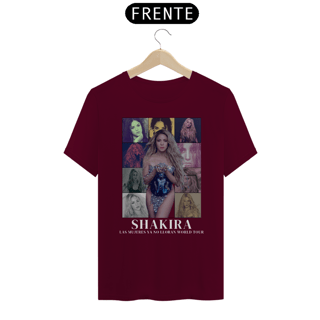 Nome do produto CAMISETA SHAKIRA LAS MUJERES YA NO LLORAN WORLD TOUR 