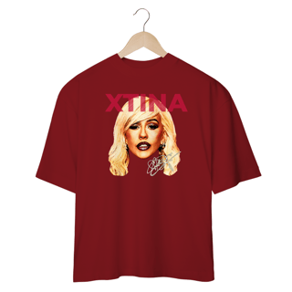 Nome do produto CAMISETA OVERSIZED CHRISTINA AGUILERA FACE