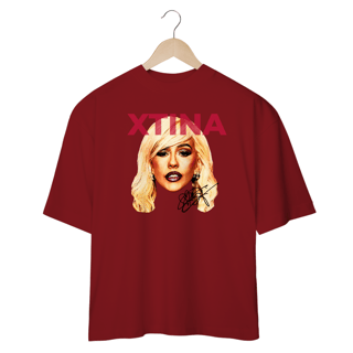 Nome do produto CAMISETA OVERSIZED CHRISTINA AGUILERA FACE