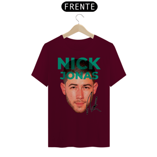 Nome do produto CAMISETA NICK JONAS FACE