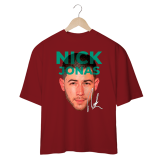 Nome do produto CAMISETA OVERSIZED NICK JONAS FACE