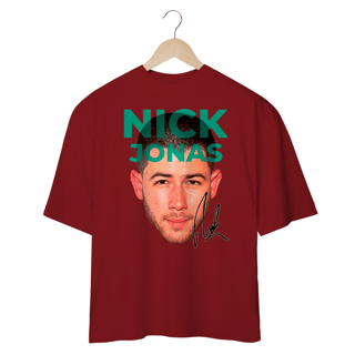 Nome do produto CAMISETA OVERSIZED NICK JONAS FACE