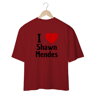Nome do produto CAMISETA OVERSIZED I LOVE SHAWN MENDES