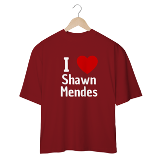 Nome do produto CAMISETA OVERSIZED I LOVE SHAWN MENDES