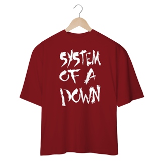 Nome do produto CAMISETA OVERSIZED SYSTEM OF A DOWN