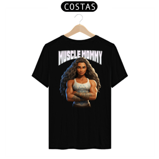 Muscle Mommy Estampa nas costas